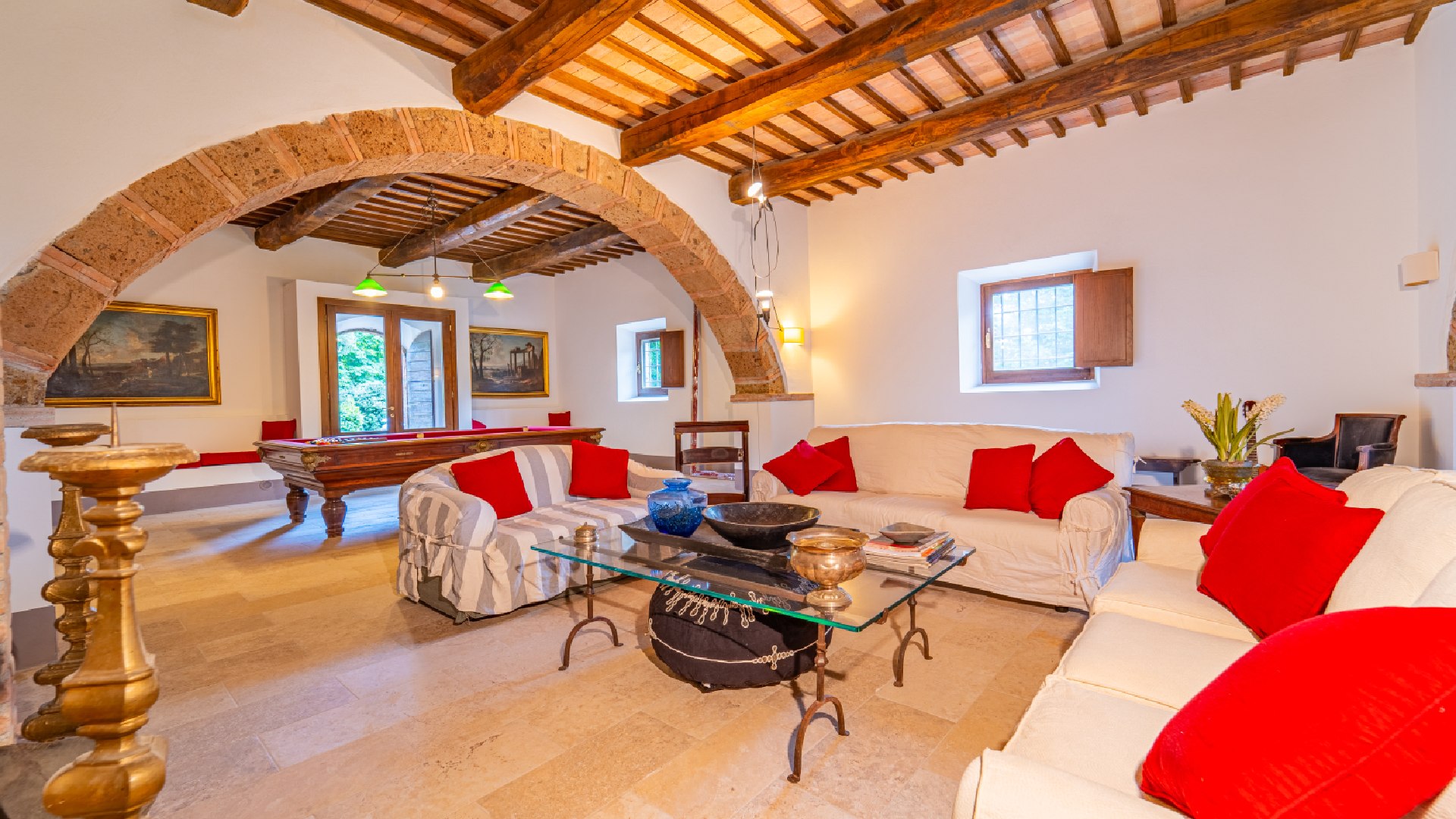 Villa La Spina - Sala e Biliardo